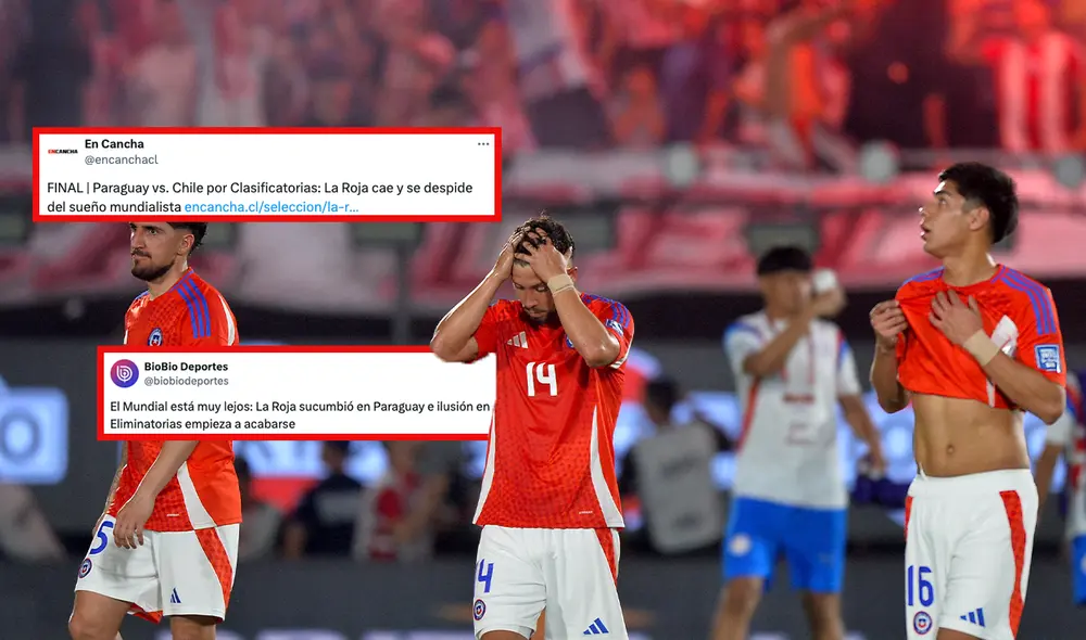 La selección chilena se ubica en el noveno puesto de las Eliminatorias. Foto: composición LR/AFP