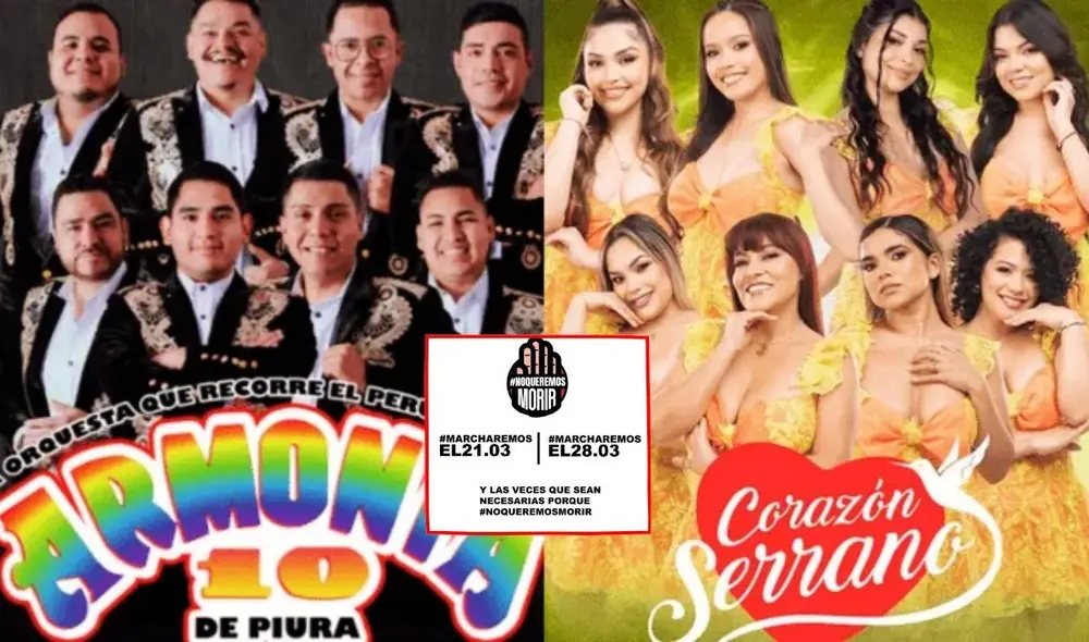 La marcha nacional sigue en pie para este 21 de marzo. Foto: composición LR/difusión