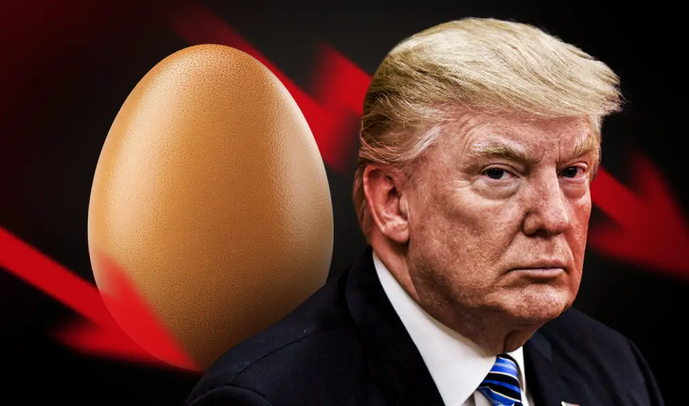 Durante el gobierno de Trump, se ha desatado un aumento en el costo de los huevos. Foto: composición LR