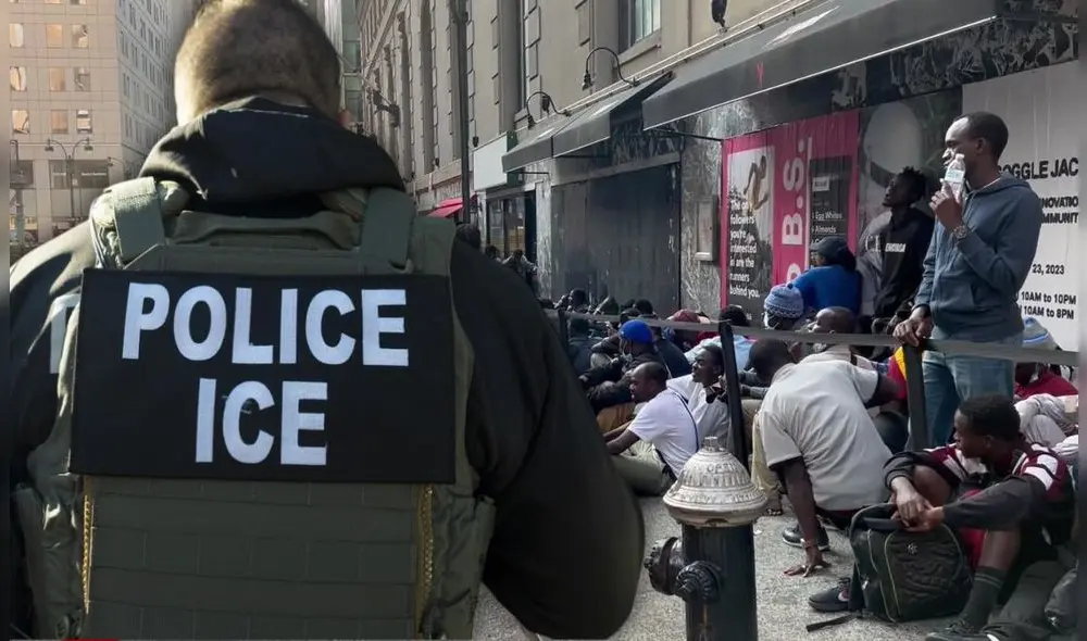 Nueva York se ha considerado como una ciudad santuario; sin embargo, la presión política de Donald Trump hace que condados del estado tome otras políticas migratorias. Foto: Composición LR/EMD/ICE Nueva York se ha considerado como una ciudad santuario; sin embargo, la presión política de Donald Trump hace que condados del estado tome otras políticas migratorias. Foto: Composición LR/EMD/ICE