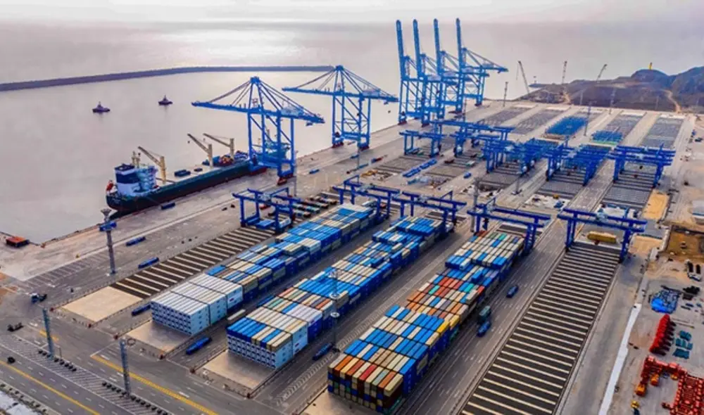 Megapuerto de chancay es el punto de conectividad más importante del Pacífico Sur, con una salida directa al continente asiático.