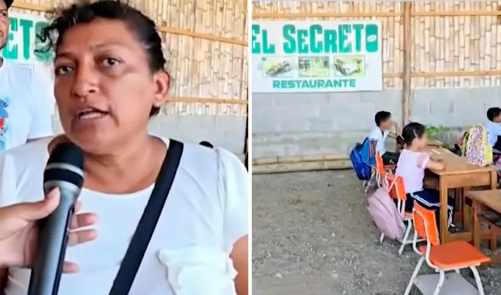 Padres han optado por esta medida porque consideran que las clases virtuales no son efectivas. Foto: composición LR