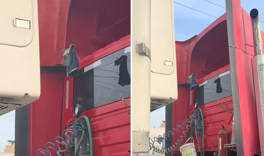 Clip viral tiene 500.000 visualizaciones en redes sociales. Foto: composición LR/ TikTok