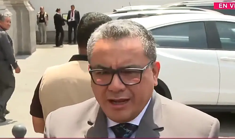 Juan José Santiváñez es censurado por el Congreso de la República. Foto: captura Canal N