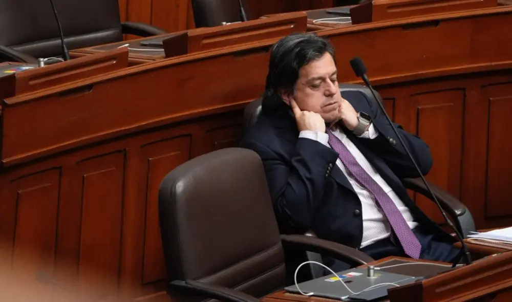 El Congreso de la República censuró a Juan José Santiváñez, ministro del Interior, luego del fracaso de su gestión ante la inseguridad ciudadana | Foto: John Reyes // urpi-LR