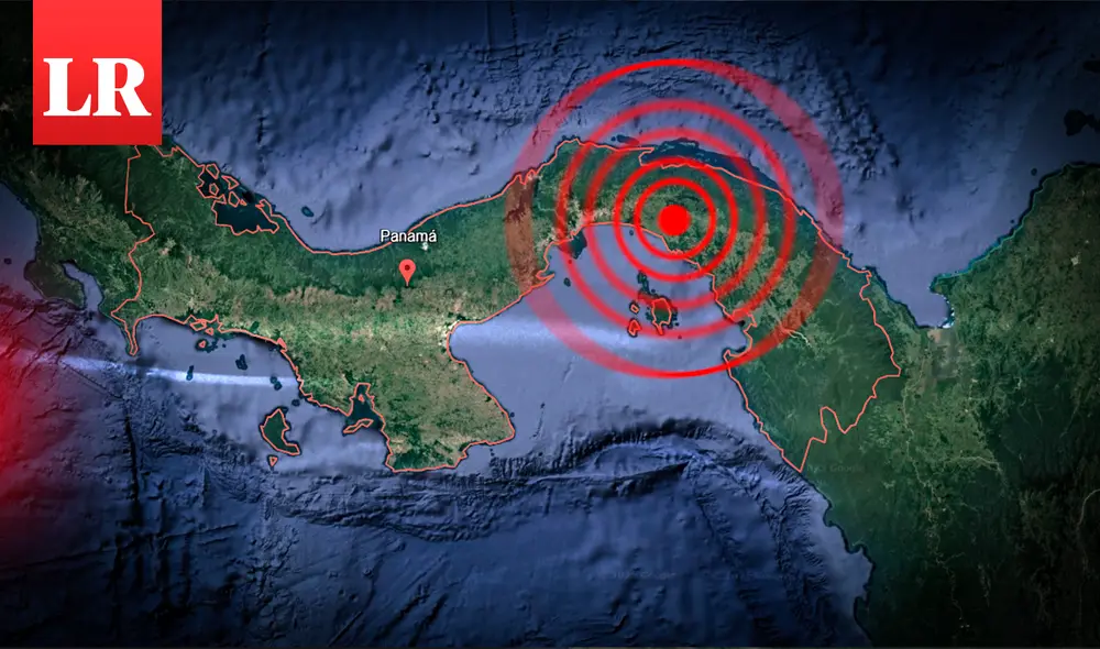 Un sismo de magnitud 6.2 sacudió el suroeste de Panamá, con epicentro en el Pacífico. Foto: composición LR/Google Earth