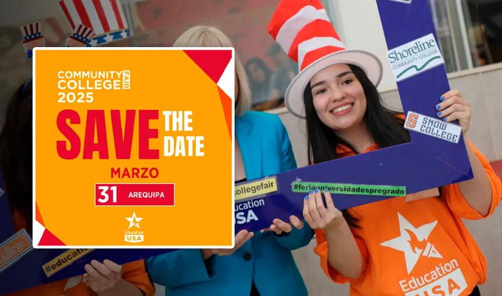 Feria Community Colleges se llevará a cabo en Arequipa este 31 de marzo. Foto: composición LR