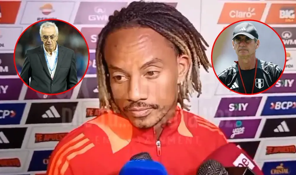 André Carrillo no jugaba con la selección peruana desde la Copa América 2024. Foto: composición LR/captura de Jax Latin Media/AFP