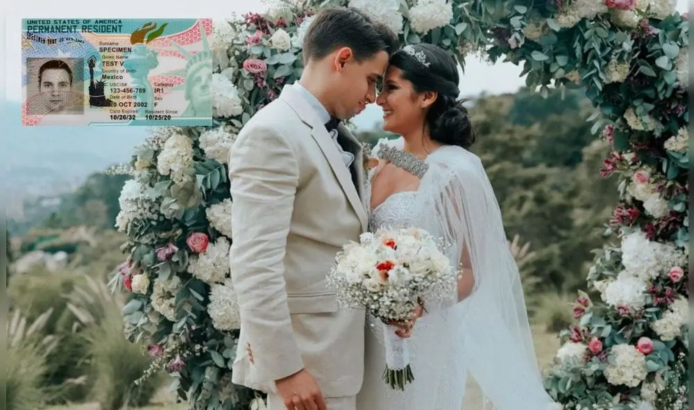 Existe un tiempo determinado que debes tener en cuenta para obtener la Green Card por matrimonio. Foto: Composición LR/CNN/Wink Eventos
