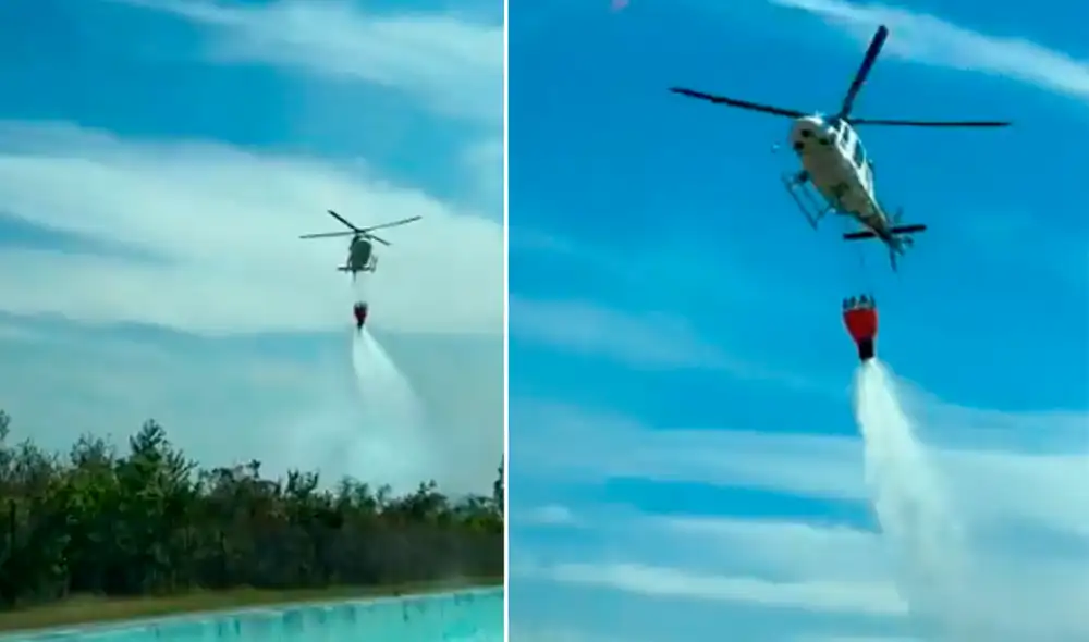 El incendio forestal en Miami-Dade obligó a las autoridades locales a cerrar las principales carreteras de Florida. Foto: difusión