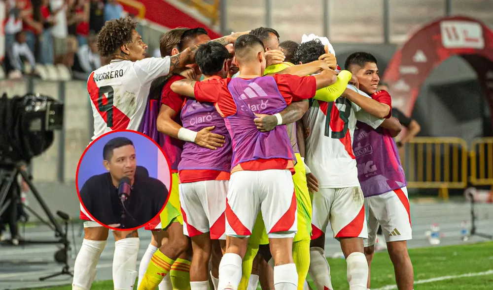 Reimond Manco mostró su apoyo a un jugador de Alianza Lima tras su participación ante Bolivia. Foto: composición LR/Paloma Del Solar