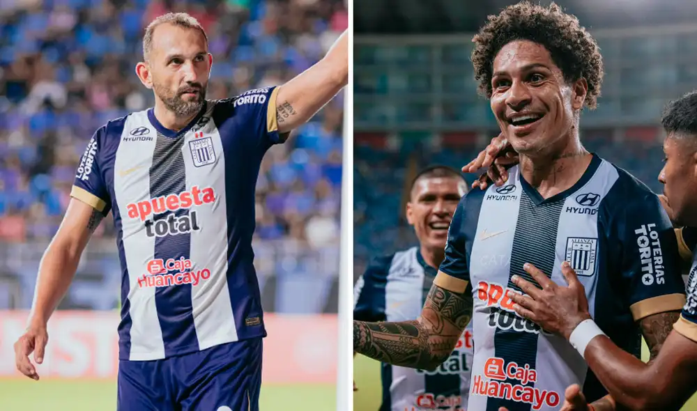 Hernán Barcos y Paolo Guerrero son los actuales goleadores de Alianza Lima en la Libertadores y Liga 1. Foto: Alianza Lima