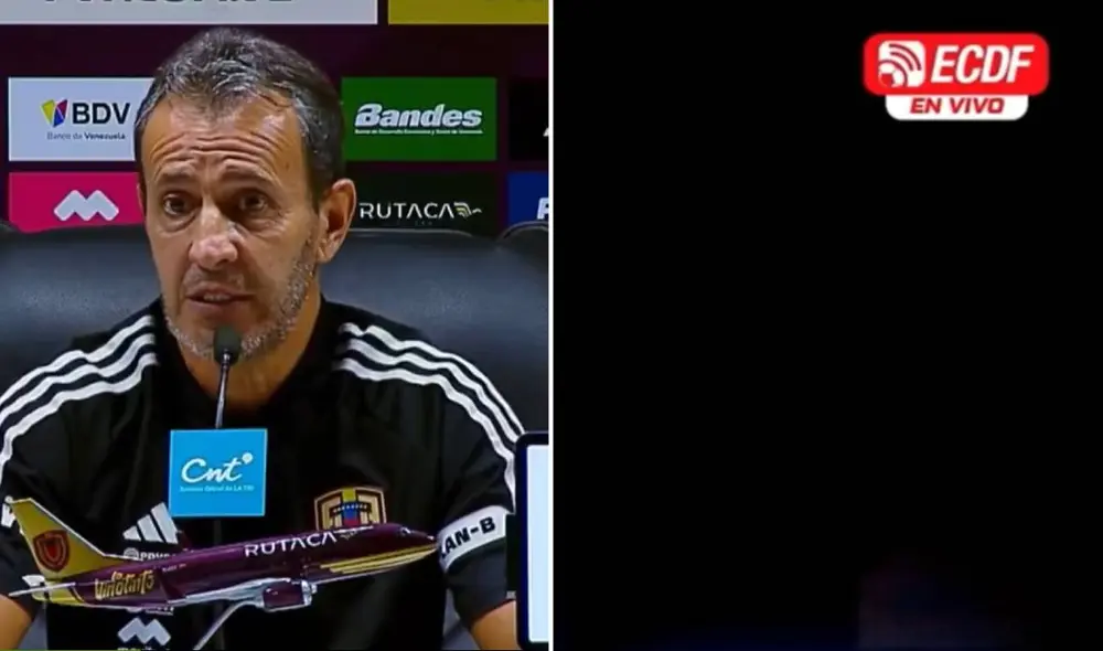 Fernando Batista fue anunciado como DT de Venezuela en marzo de 2023. Foto: composición LR/captura de ECDF Fernando Batista fue anunciado como DT de Venezuela en marzo de 2023. Foto: composición LR/captura de ECDF