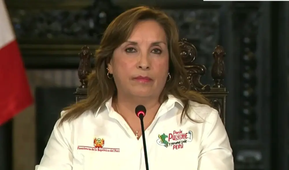 La presidenta se dirigió al país tras aprobarse la censura del ministro del Interior | Foto: captura Canal N La presidenta se dirigió al país tras aprobarse la censura del ministro del Interior | Foto: captura Canal N