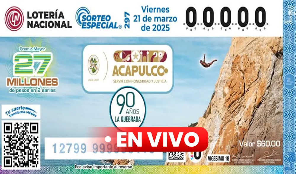 La Lotería Nacional de México celebrará su Sorteo Especial 297 en Acapulco. Foto: composición LR / Lotenal La Lotería Nacional de México celebrará su Sorteo Especial 297 en Acapulco. Foto: composición LR / Lotenal