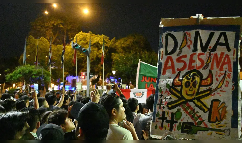 Marcha 21 marzo contra inseguridad ciudadana. Foto: Miguel Vásquez / URPI-LR