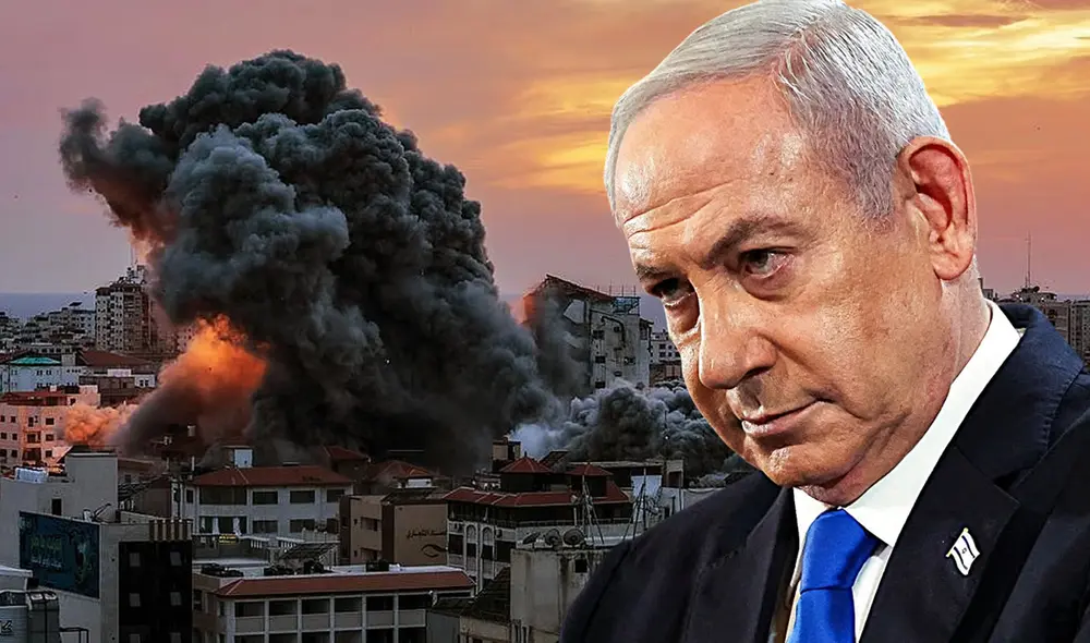 Benjamin Netanyahu ordenó a las FDI intensificar los ataques contra Hamás en Gaza, según informó The Times of Israel. Foto: Composición LR.