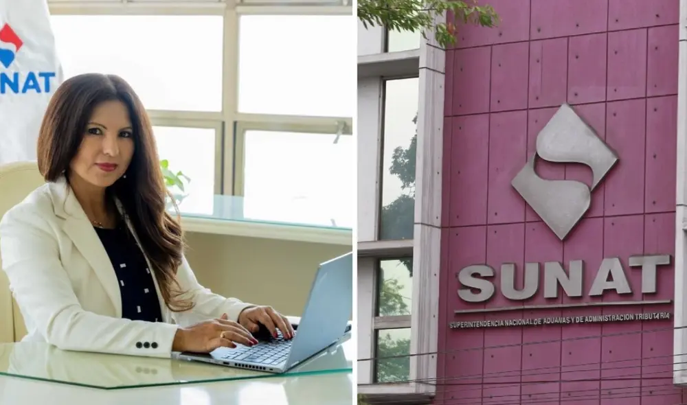 La nueva jefa de la Sunat tiene más de 25 años de trayectoria en dicha entidad.  Foto: composición LR/Sunat