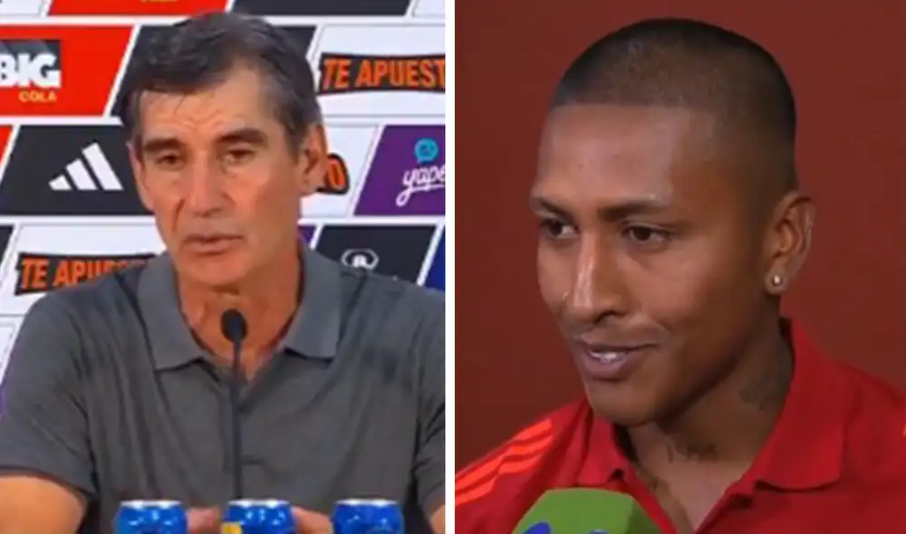 Óscar Ibáñez incluyó a Pedro Aquino en su primera lista de convocados. Foto: composición de LR/captura de Movistar Deportes