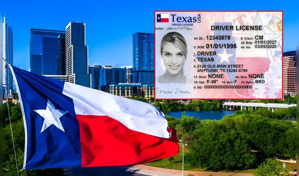 El proyecto de ley SB 449 obligaría a modificar la licencia de conducir de los inmigrantes en Texas. Foto: Composición LR/The Rhythm Blog/texas.gov