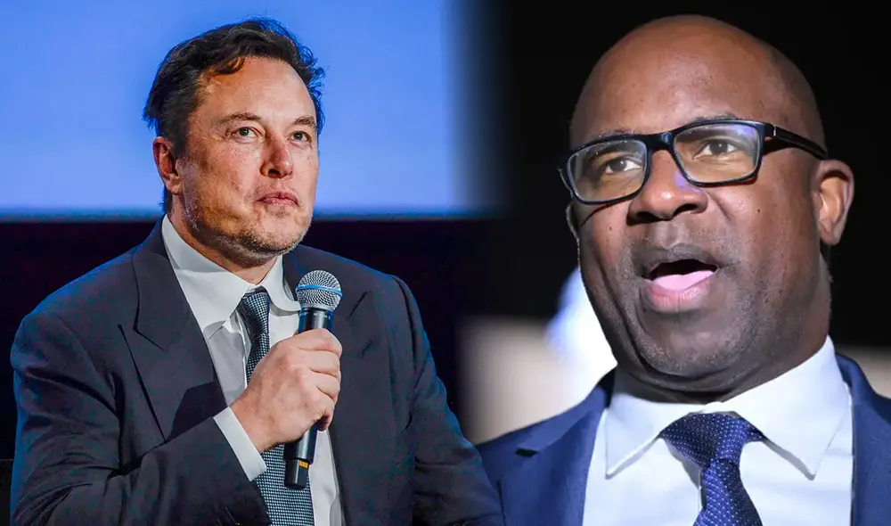 Por medio de su cuenta de X, Elon Musk advirtió que tomaría acciones legales por las palabras de Jamaal Bowman. Foto: composición LR/EFE