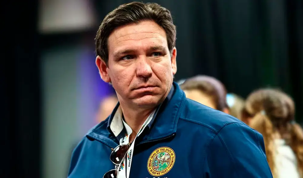 La ley de Ron DeSantis fue compartida en el mes de julio de 2023. Foto: La Nación