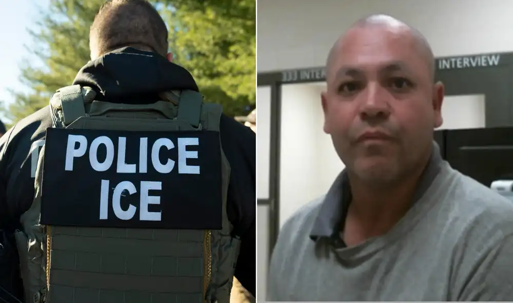 Benítez-Carbajal fue detenido en una operación de vigilancia del ICE en Houston antes de ser deportado a México. Foto: composición LR/EFE/ICE