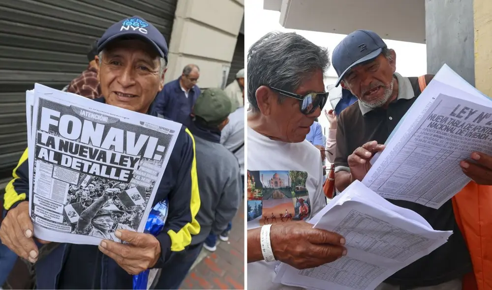 El cobro de la devolución de los aportes del Fonavi es un proceso que inició en 2015. Foto: composición LR/Andina