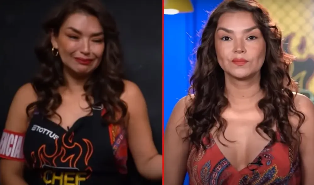 Claudia Portocarrero tiene un tenso momento en vivo. Foto: Latina