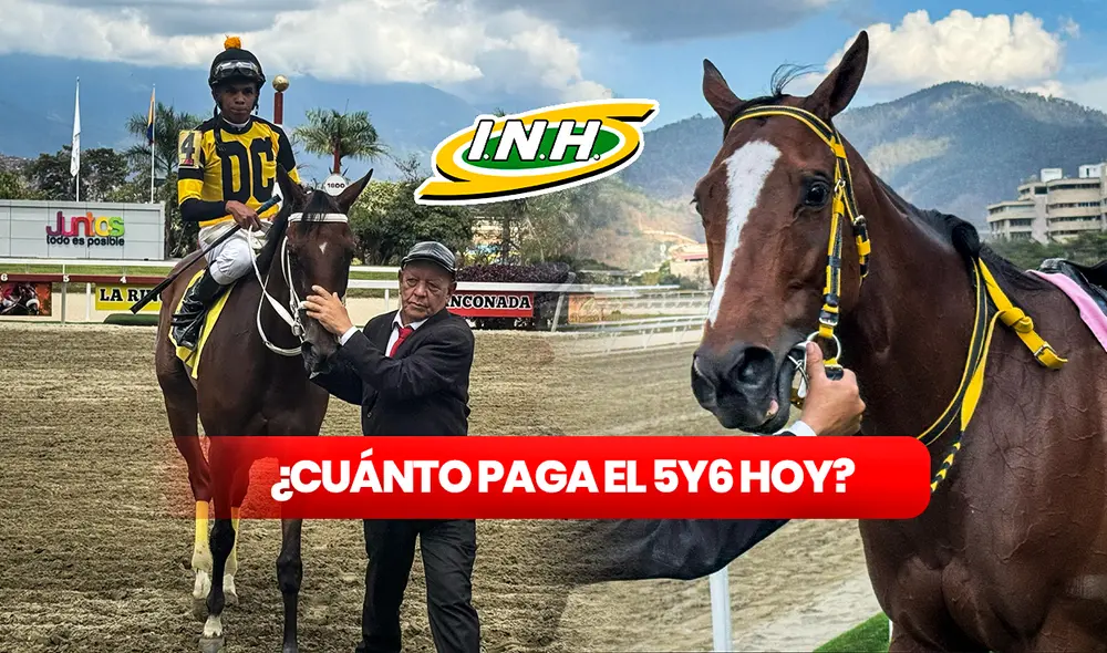 El 5y6 de La Rinconada pagó más de 50 millones de bolívares en la última reunión. Foto: composición LR/INH El 5y6 de La Rinconada pagó más de 50 millones de bolívares en la última reunión. Foto: composición LR/INH