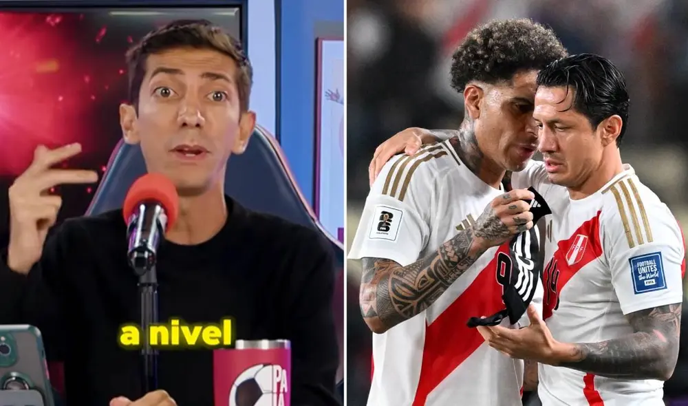 Paolo Guerrero fue titular en el Perú vs Bolivia y anotó un gol. Foto: composición LR/captura de Palabra de Hincha/AFP