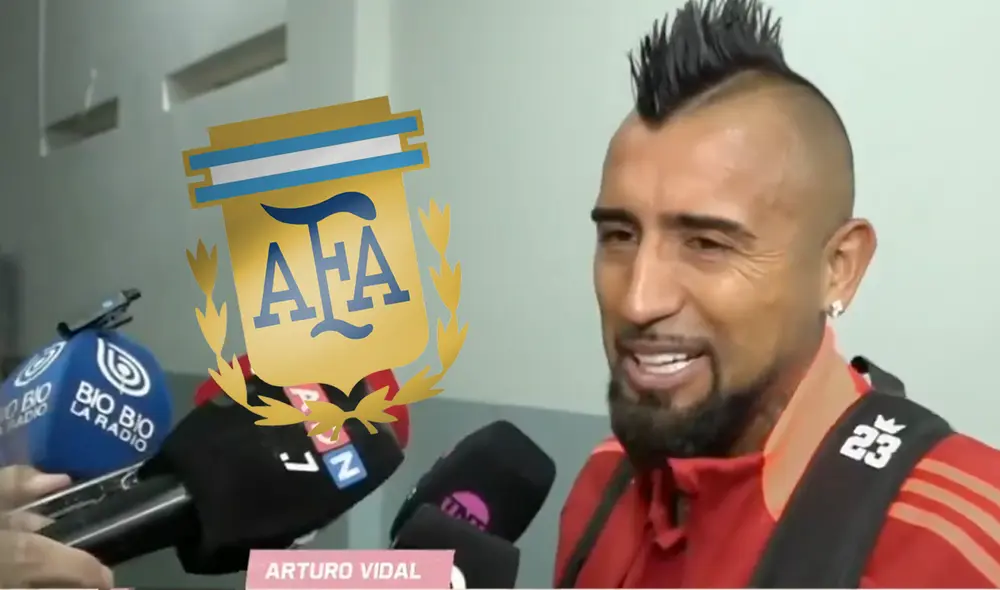 Arturo Vidal le ganó dos finales de Copa América a Argentina. Foto: composición LR/ESPN/AFA