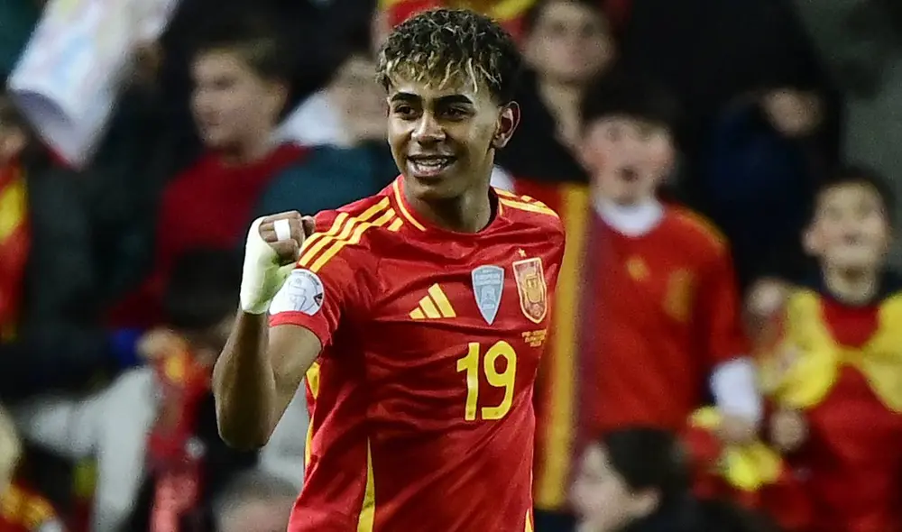 Lamine Yamal estuvo presente en la clasificación de España sobre Países Bajos con un golazo. Foto: AFP Lamine Yamal estuvo presente en la clasificación de España sobre Países Bajos con un golazo. Foto: AFP