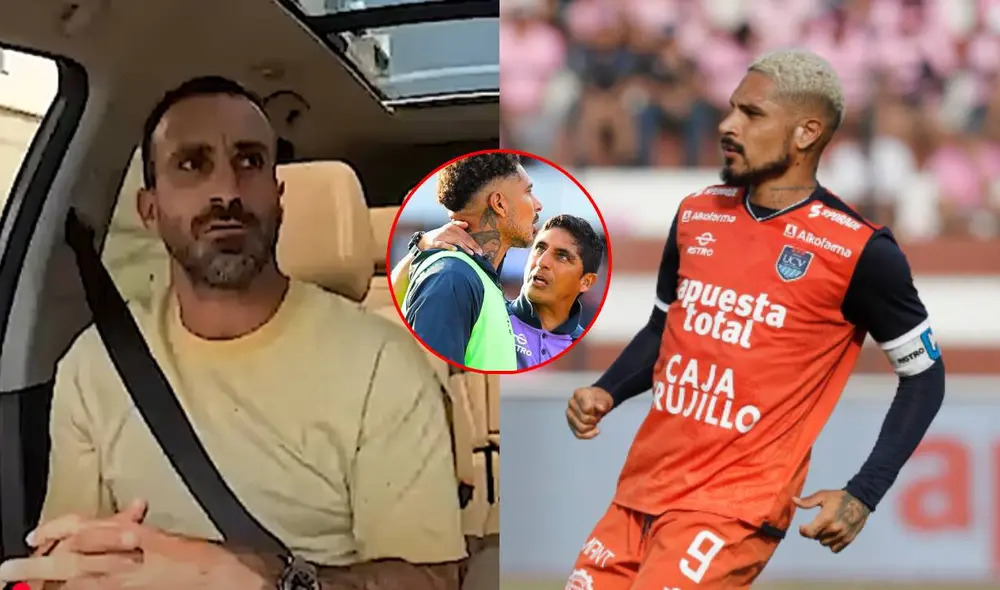 Paolo Guerrero pasó de César Vallejo a Alianza Lima. Foto: composición LR/captura de Al Volante/La República