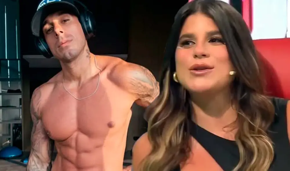 Macarena Vélez y Hugo García coincidieron en 'Combate'. Foto: Composición LR/Captura/Instagram/Captura/YouTube