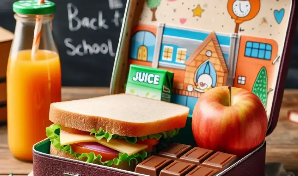 Estudiantes deben llevar una lonchera saludable a las escuelas. Foto: difusión