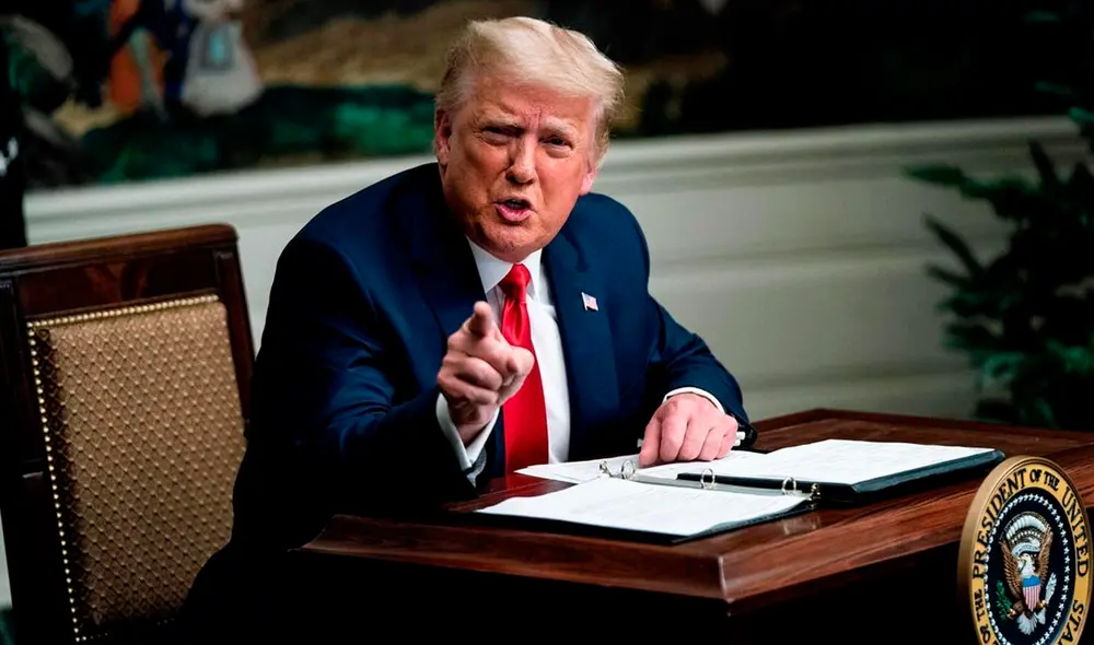 Donald Trump busca limitar acciones legales vinculadas a políticas migratorias. Foto: El Periódico Donald Trump busca limitar acciones legales vinculadas a políticas migratorias. Foto: El Periódico