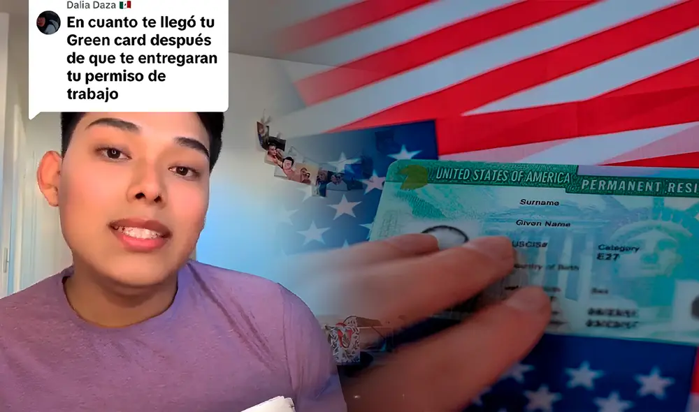 Pese a haber obtenido la green card, al inicio del proceso Yampi olvidó el formulario I-485 y esto retrasó la obtención de su permanencia en los Estados Unidos. Foto: composición LR