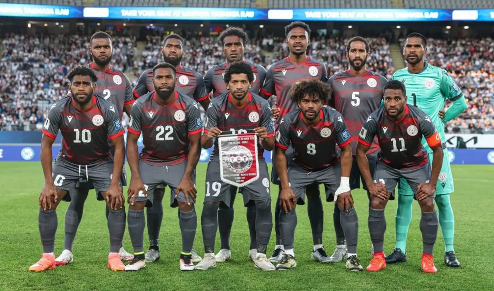 Nueva Caledonia podría enfrentar a Perú en el repechaje intercontinental. Foto: OFC Nueva Caledonia podría enfrentar a Perú en el repechaje intercontinental. Foto: OFC