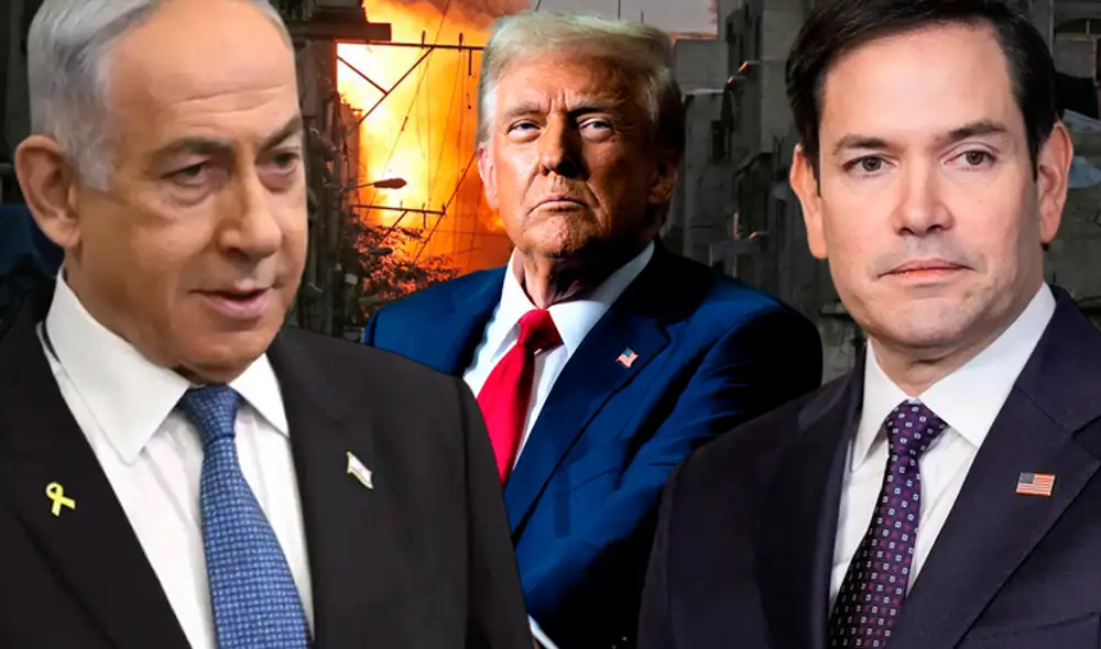 Marco Rubio respalda a Netanyahu y destaca la alianza estratégica con Israel y Estados Unidos. Foto: composición LR