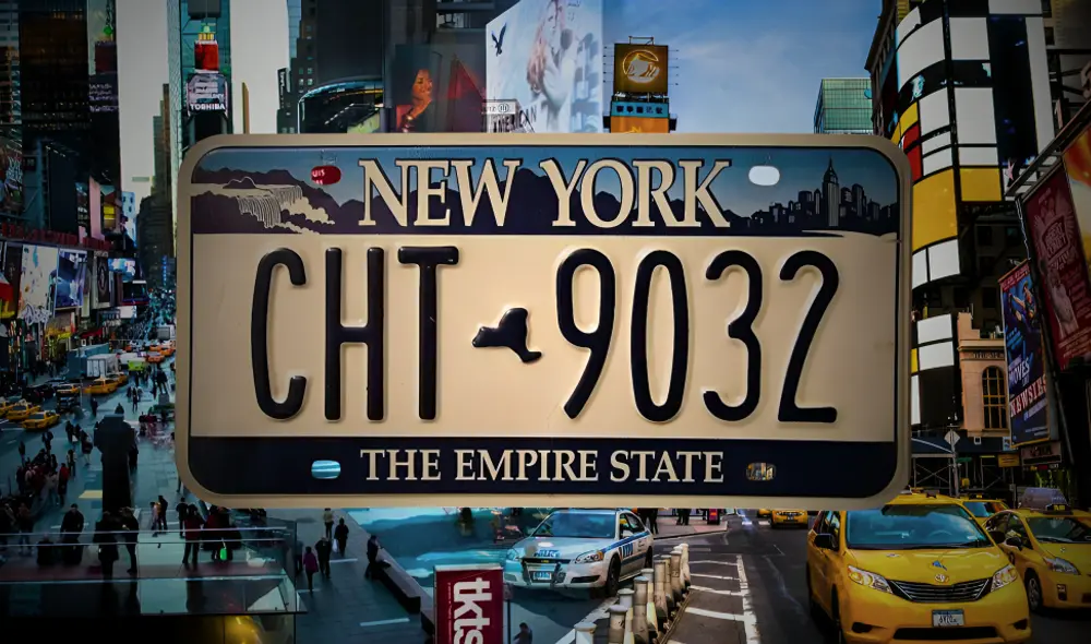 Nueva York multará con 50 dólares a conductores que oculten o alteren sus placas. Foto: composición LR/Nueva York Turismo Nueva York multará con 50 dólares a conductores que oculten o alteren sus placas. Foto: composición LR/Nueva York Turismo