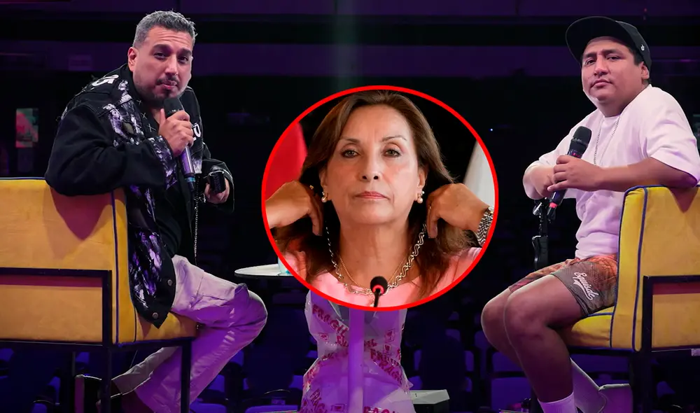 Ricardo Mendoza y Jorge Luna mandan fuerte mensaje a Dina Boluarte. Foto: YouTube/difusión