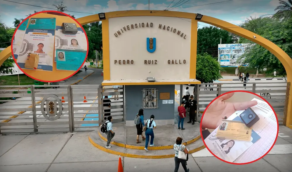 Se hallaron dispositivos como GPS e identidades falsificadas. Foto: composición LR/UNPRG/difusión