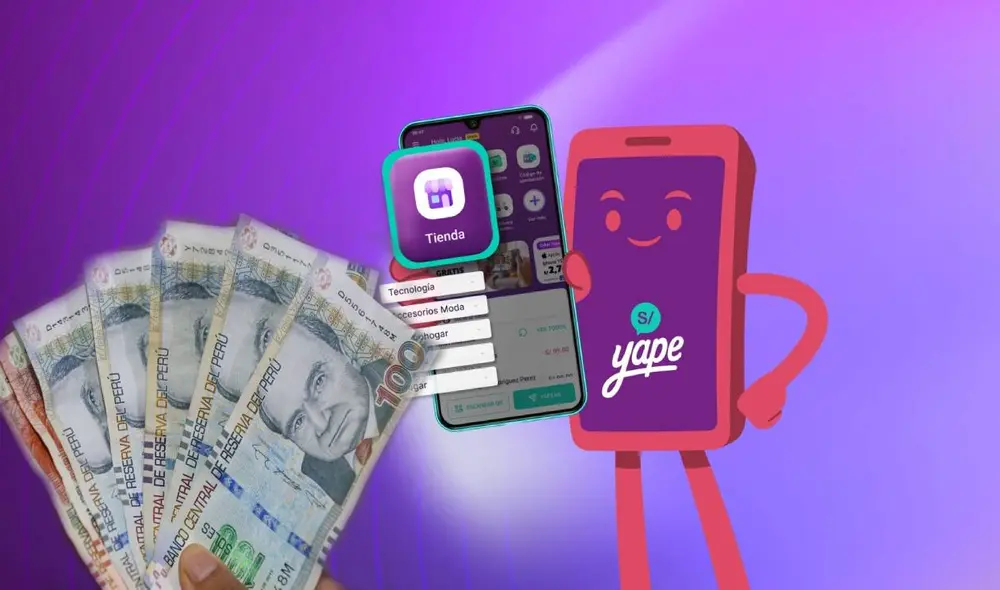 Yape, es una billetera digital usada por más de 15 millones de usuarios en Perú. Foto: Composición LR/Andina.
