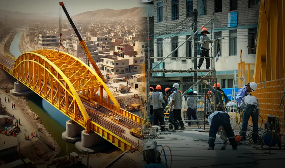 Las obras en el puente Bethania se encuentran en su etapa final y en los siguientes días debería ser inaugurado. Foto: Composición LR/IA