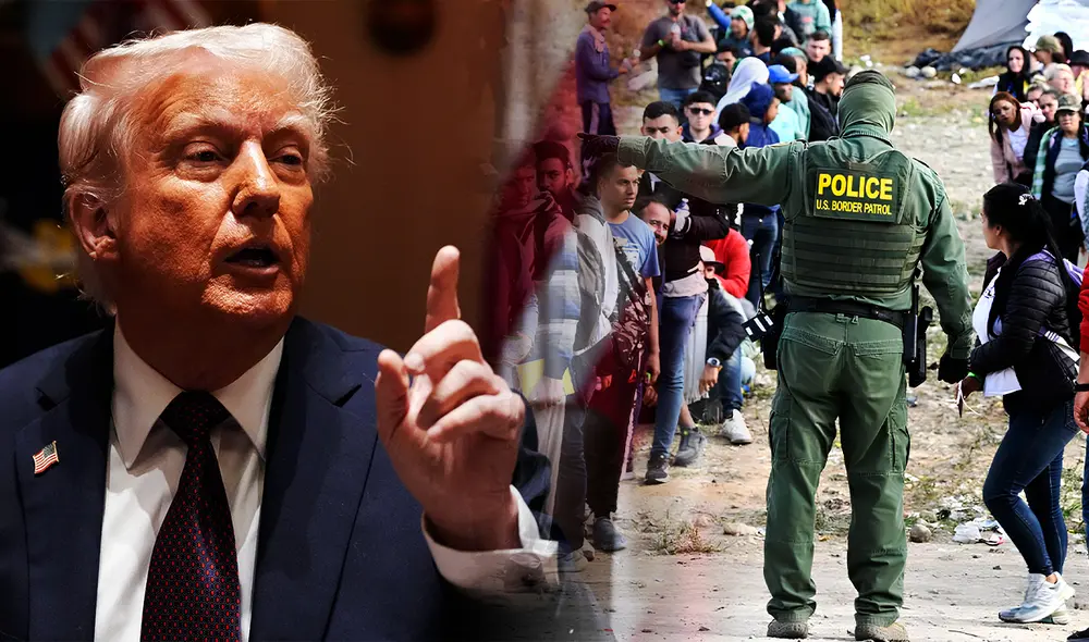 La política migratoria en Estados Unidos continúa evolucionando con normas más estrictas, pero también con opciones claras para regularizar el estatus migratorio. Foto: composición LR/AFP/Associated Press