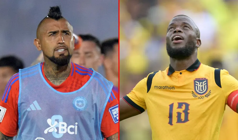 Chile no le gana a Ecuador desde hace tres partidos por Eliminatorias, cuando, en 2017, ganó 2 a 1 en casa. Foto: composición LR/AFP