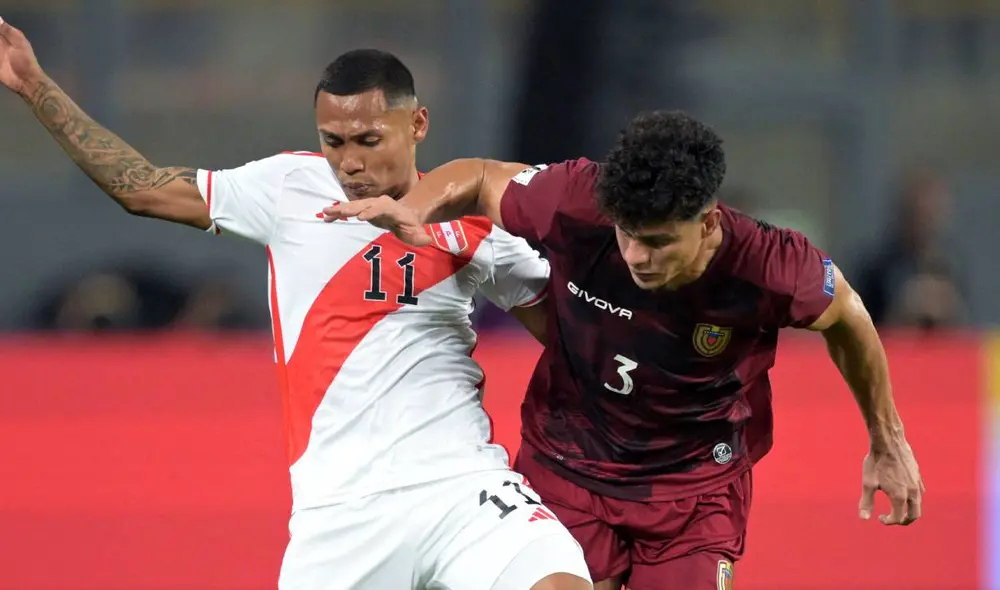 El último enfrentamiento entre Perú y Venezuela fue en Lima, donde empataron 1 a 1. Foto: AFP