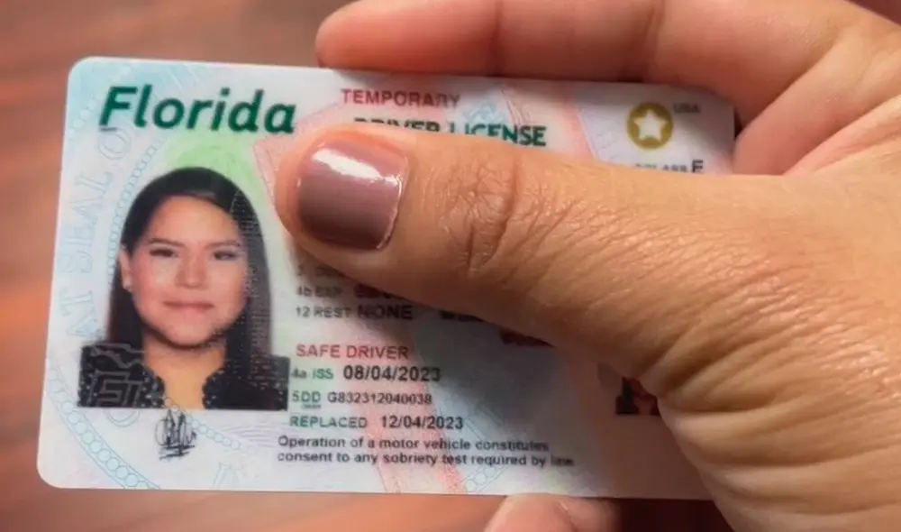 Las licencias de conducir en Florida con estrella dorada cumplen con los requisitos de REAL ID. Foto: Univision