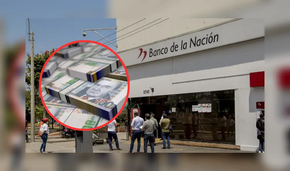 Banco de la Nación (BN) ofrece opciones de financiamiento para empleados públicos y pensionistas. Foto: composición LR/Andina